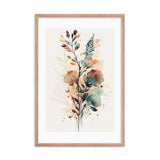 Boho Aesthetic Framed Galant Art