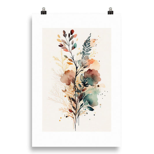 Boho Aesthetic  Print Framed Galant Art