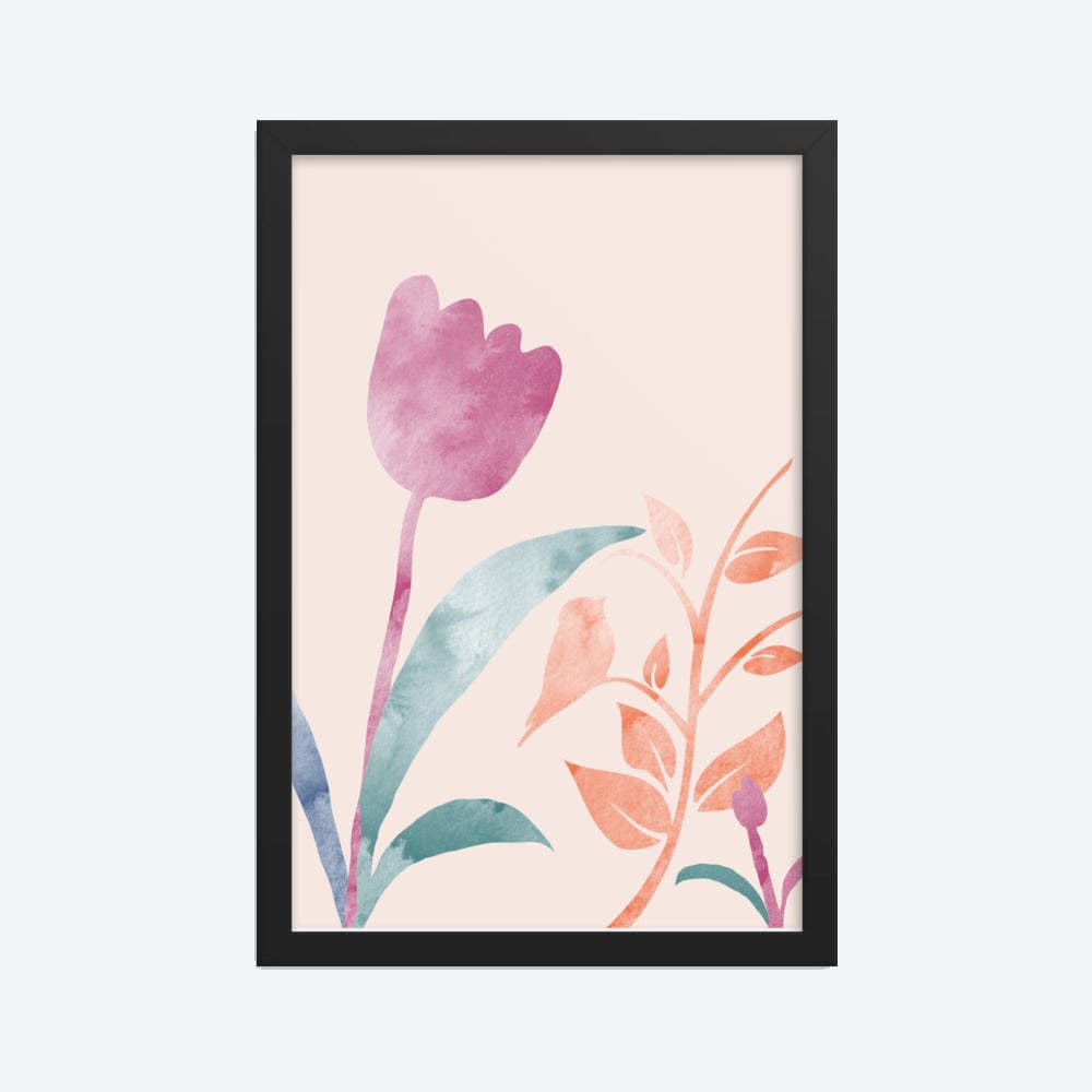 Boho Flower Poster Galant Art