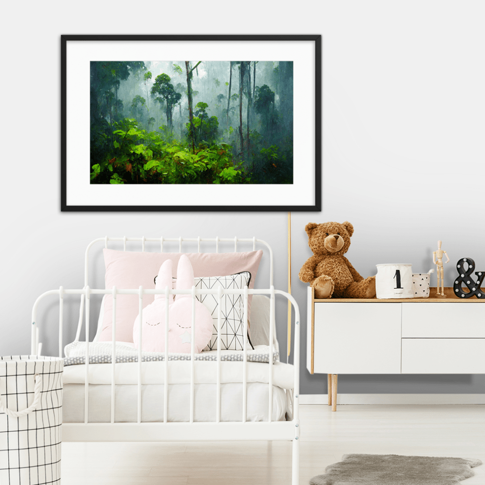 Borneo Deep Forest Framed Galant Art