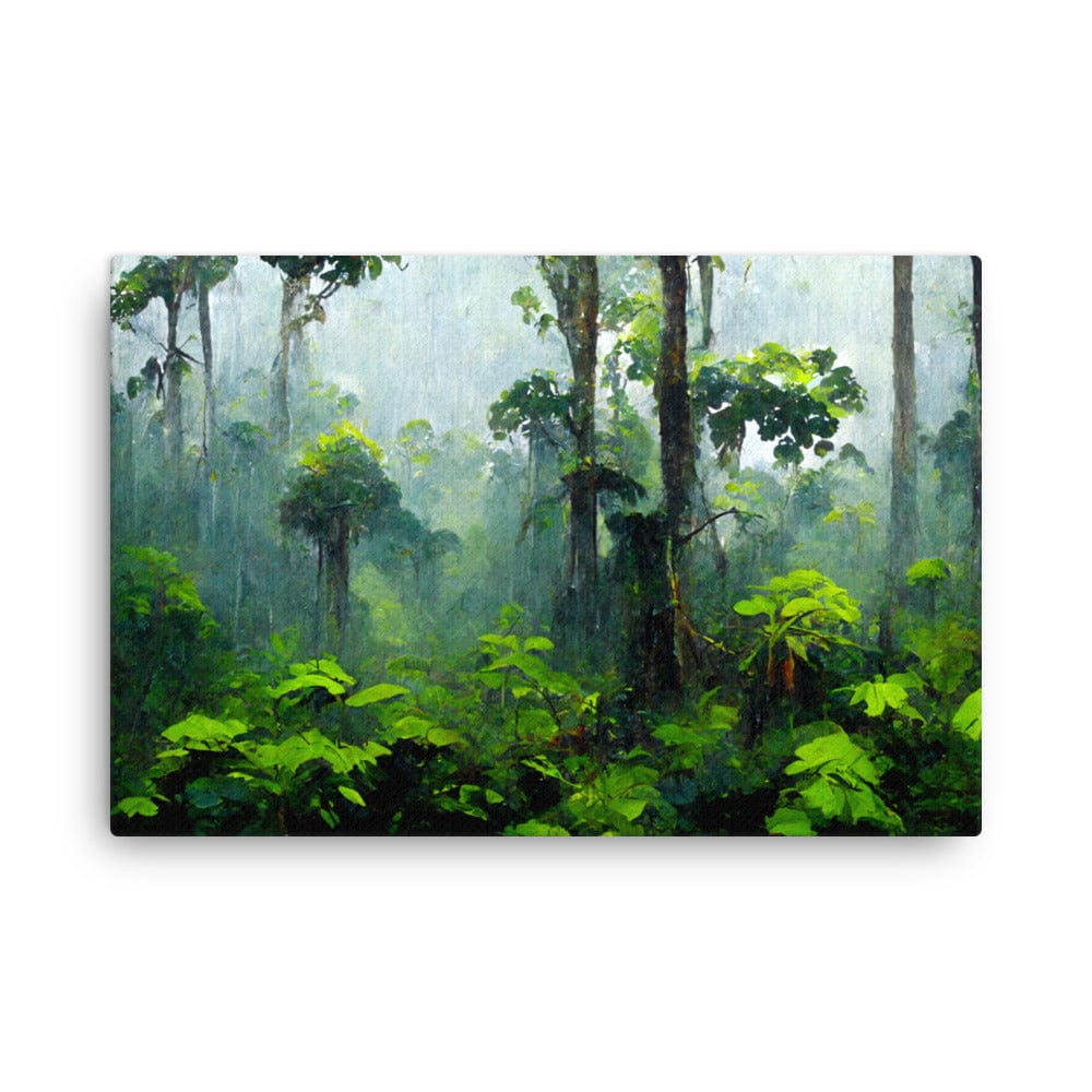 Borneo Rain Forest Trees Galant Art