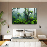 Borneo Rain Forest Trees Galant Art