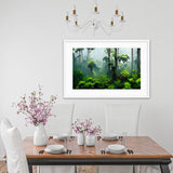 Borneo Rain Forest Trees Framed Galant Art