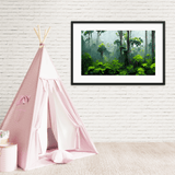 Borneo Rain Forest Trees Framed Galant Art