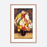 Bouquet Of Chrysanthemums Framed Galant Art