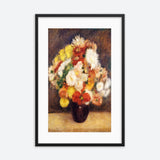 Bouquet Of Chrysanthemums Framed Galant Art