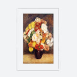 Bouquet Of Chrysanthemums Framed Galant Art