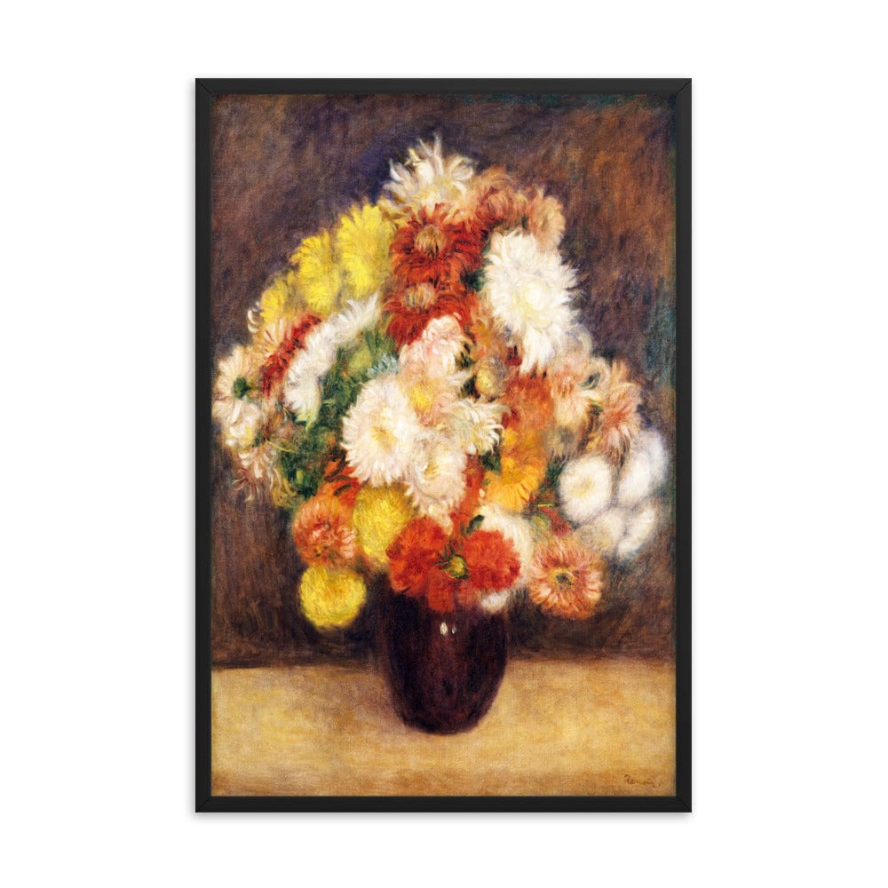 Bouquet Of Chrysanthemums Poster Galant Art