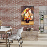 Bouquet Of Chrysanthemums Poster Galant Art