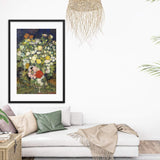 Bouquet Of Flower In A Vase Framed Galant Art