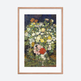 Bouquet Of Flowers In A Vase Framed Galant Art