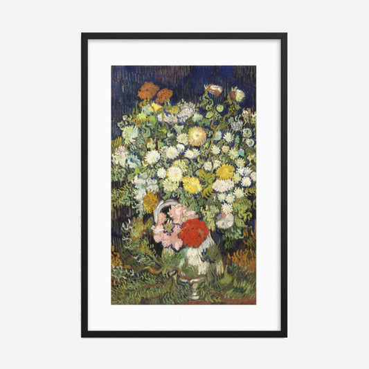 Bouquet Of Flowers In A Vase Framed Galant Art