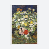 Bouquet Of Flowers In A Vase Poster Galant Art