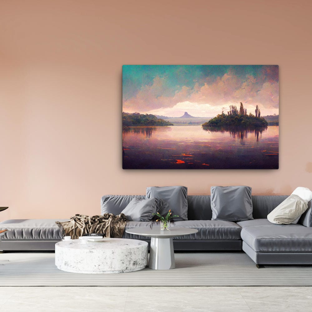 Bumbunga Lake Canvas Galant Art