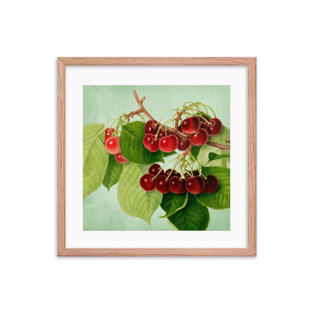 Bunch Of Cherries Framed Galant Art