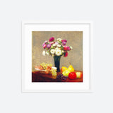 Bunch Of Fruits And Flower Framed Galant Art