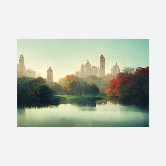 Central Park Lake Galant Art