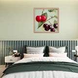 Cherries With Leaves Poster Galant Art