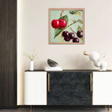 Cherries With Leaves Poster Galant Art