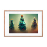 Christmas Trees Framed Galant Art