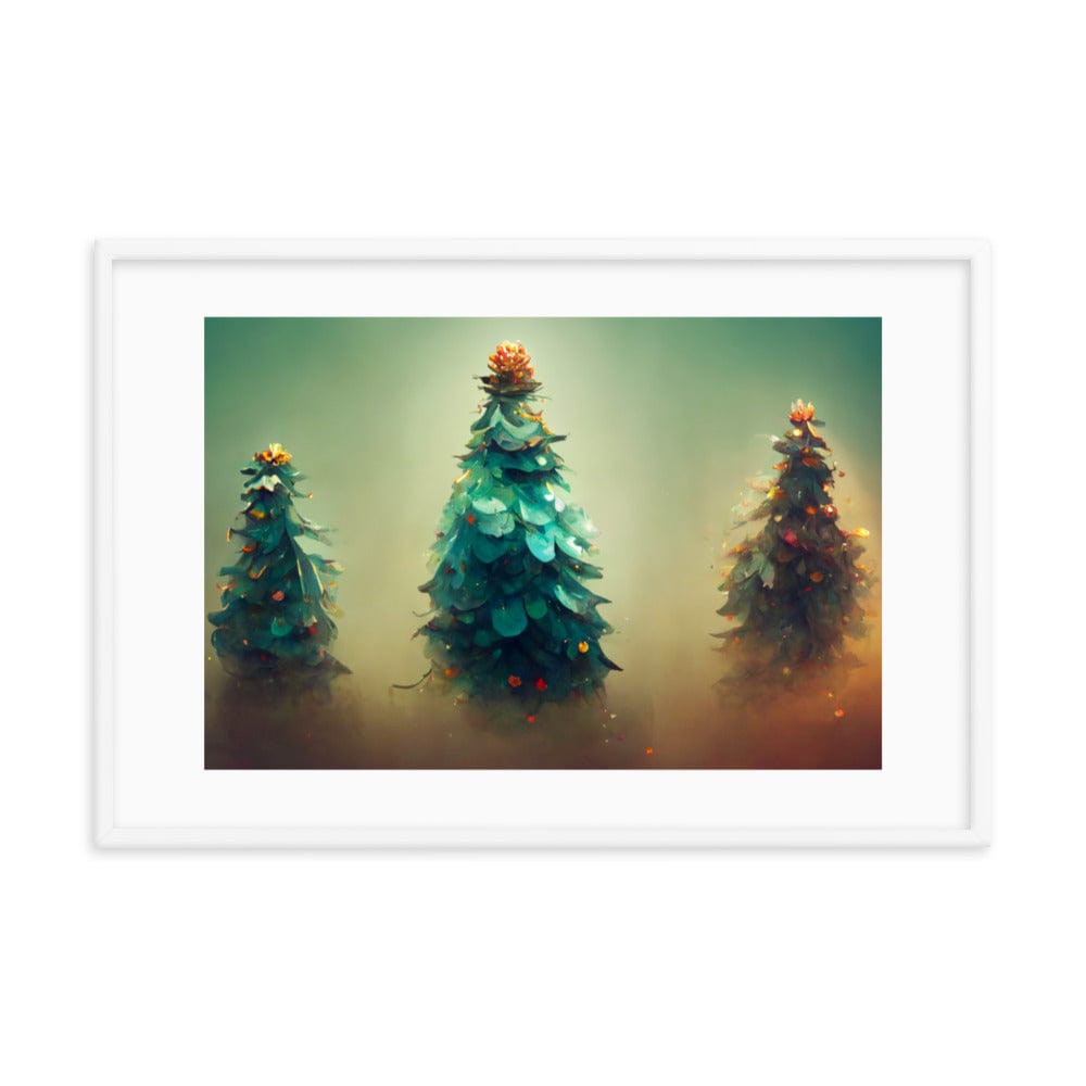 Christmas Trees Framed Galant Art