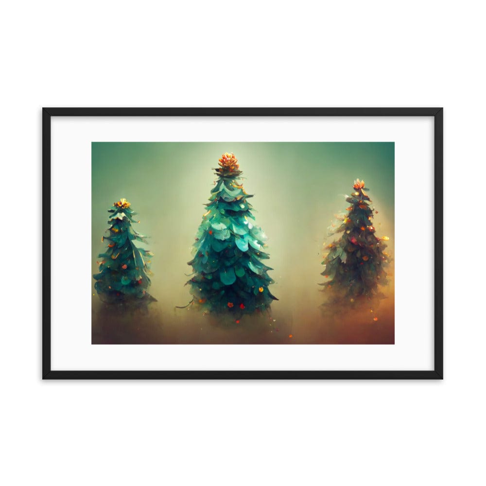 Christmas Trees Framed Galant Art