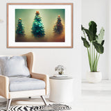 Christmas Trees Framed Galant Art