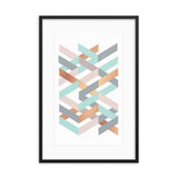 Colored Net Framed Framed Galant Art