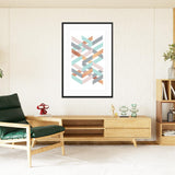 Colored Net Framed Framed Galant Art