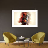 Condenser Microphone Print Galant Art