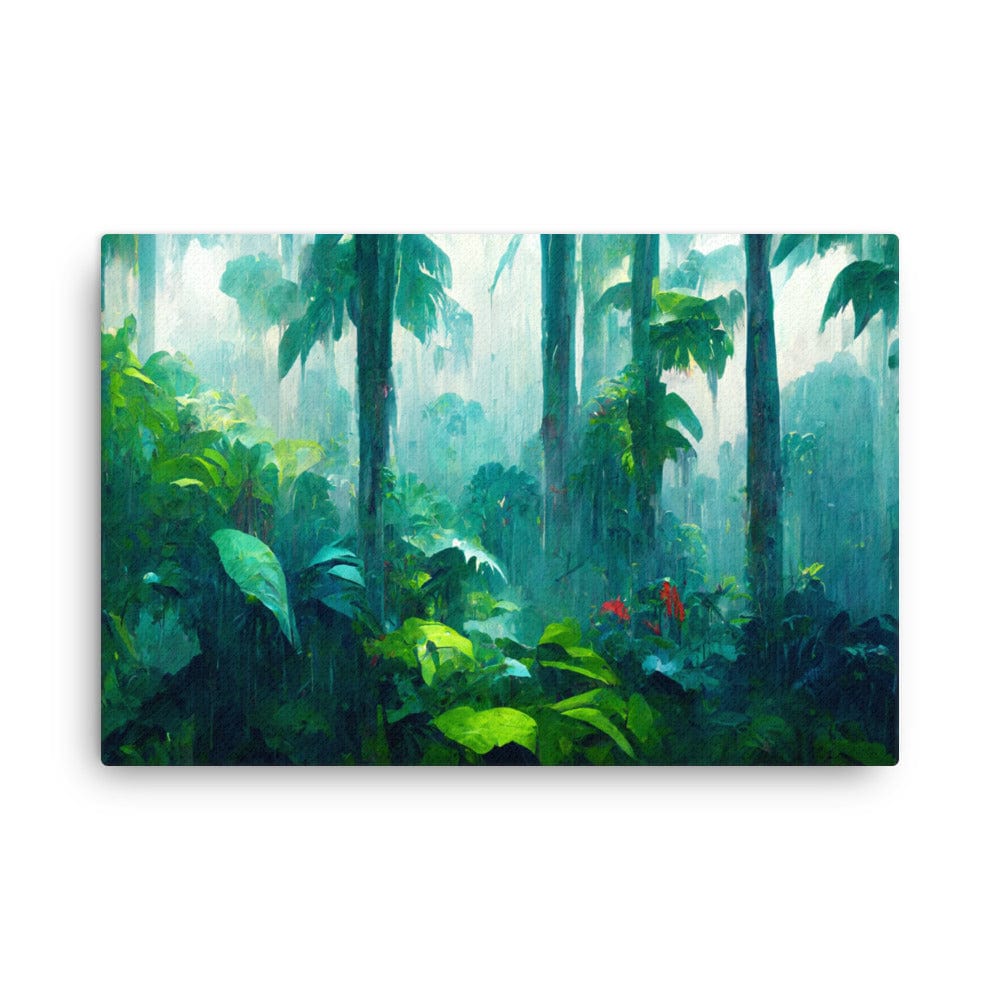 Dense forest Rain Galant Art