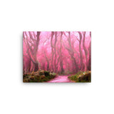 Dense Pink Forest Canvas Galant Art