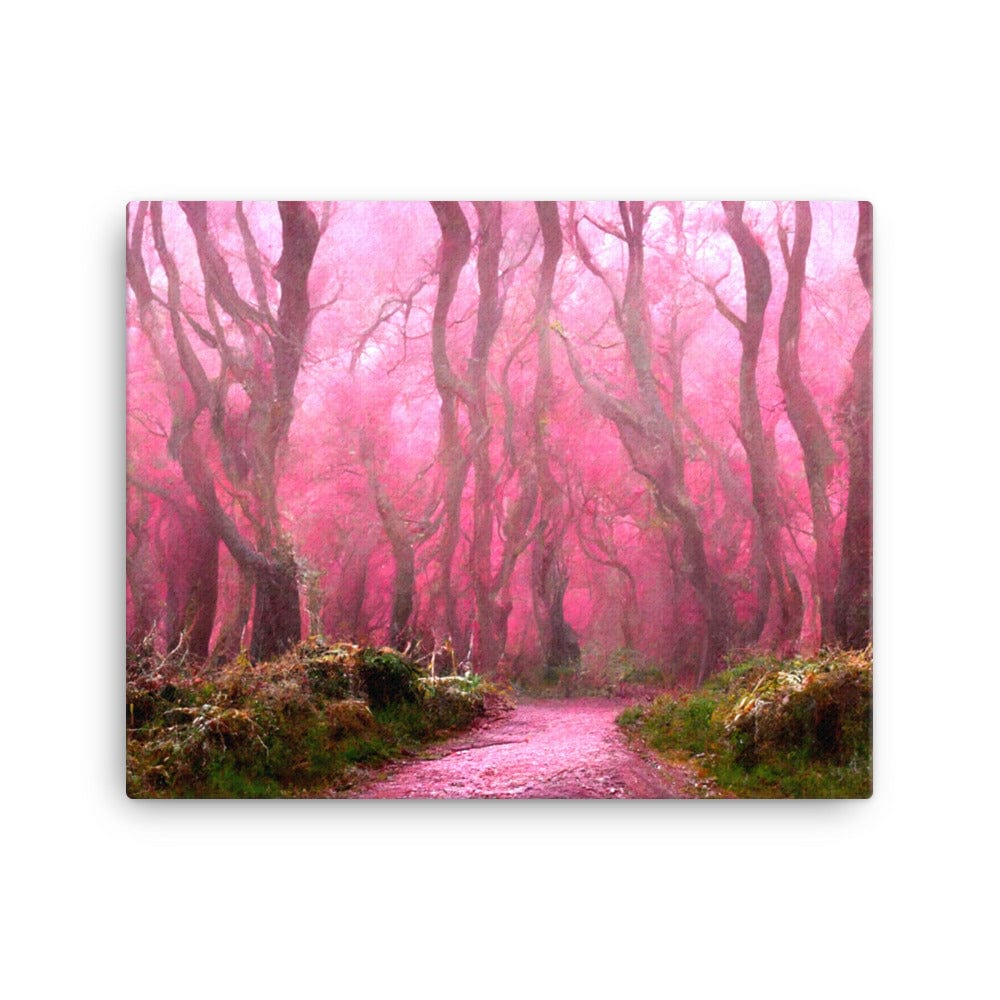 Dense Pink Forest Canvas Galant Art