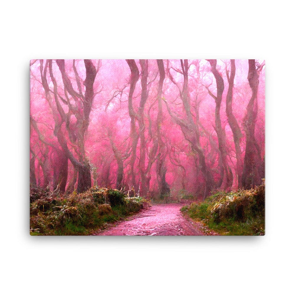 Dense Pink Forest Canvas Galant Art