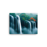 Dense Trees japan Waterfalls Galant Art