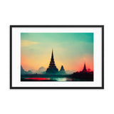 Dreamy Thailand Sky Framed Galant Art