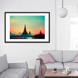 Dreamy Thailand Sky Framed Galant Art