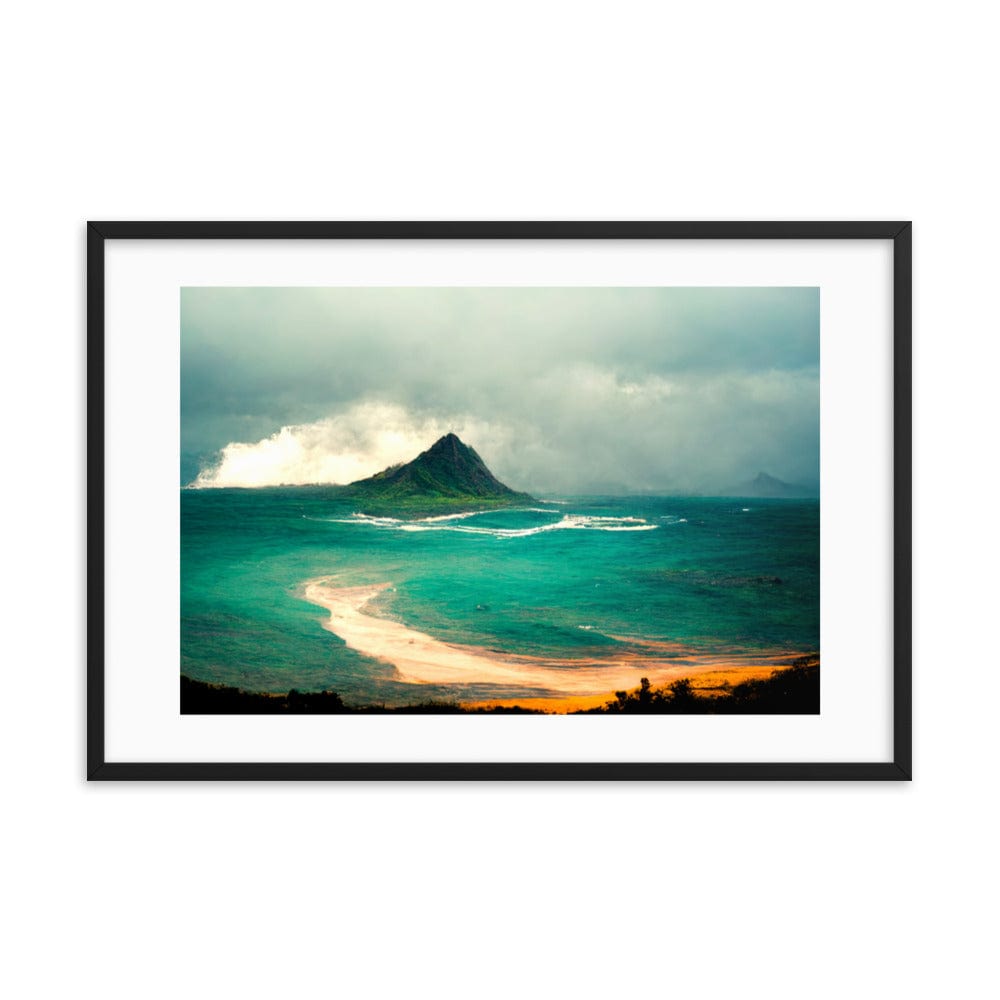 East View Oahu Island Framed Galant Art