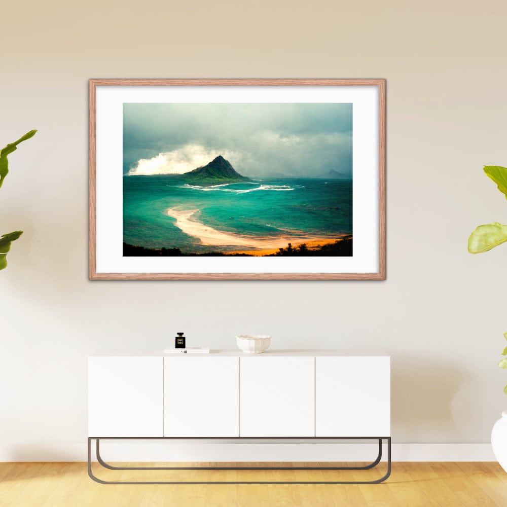 East View Oahu Island Framed Galant Art