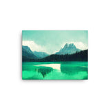 Emerald Lake Mountain Galant Art