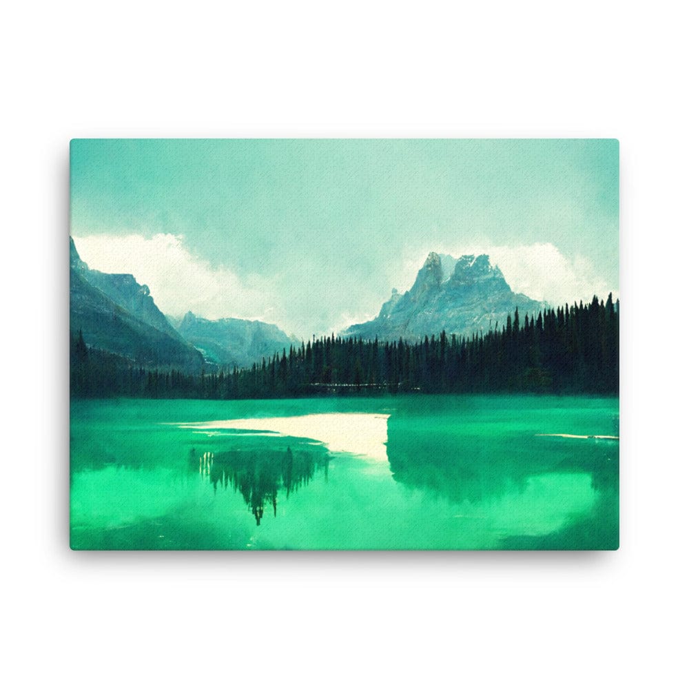 Emerald Lake Mountain Galant Art