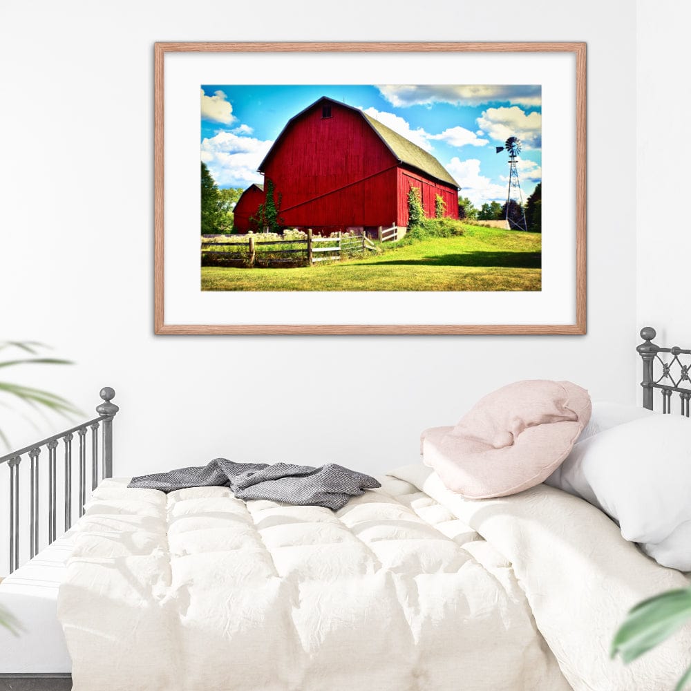 Farm House In Australia Galant Art