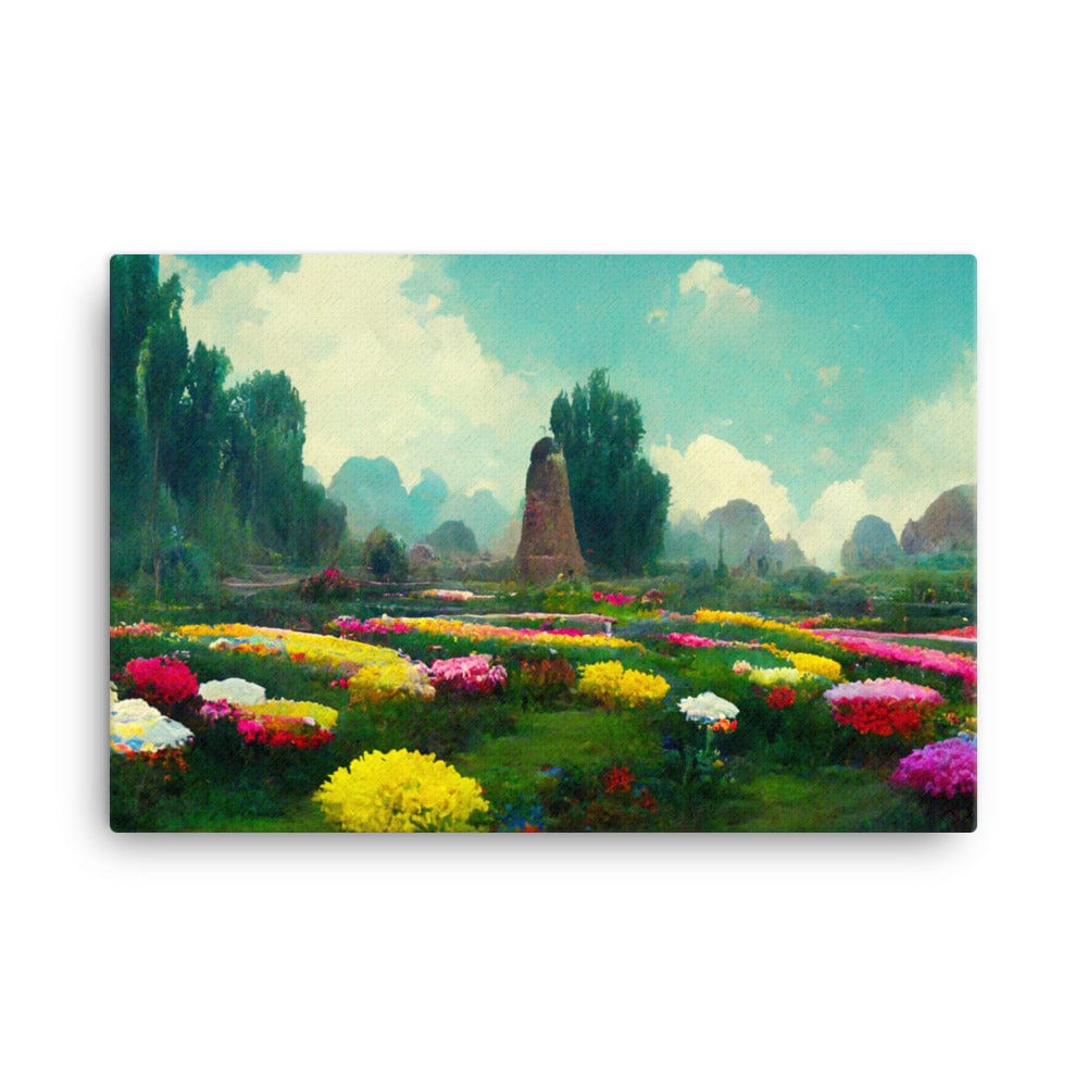 Flower Garden Canvas Galant Art