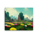 Flower Garden Canvas Galant Art