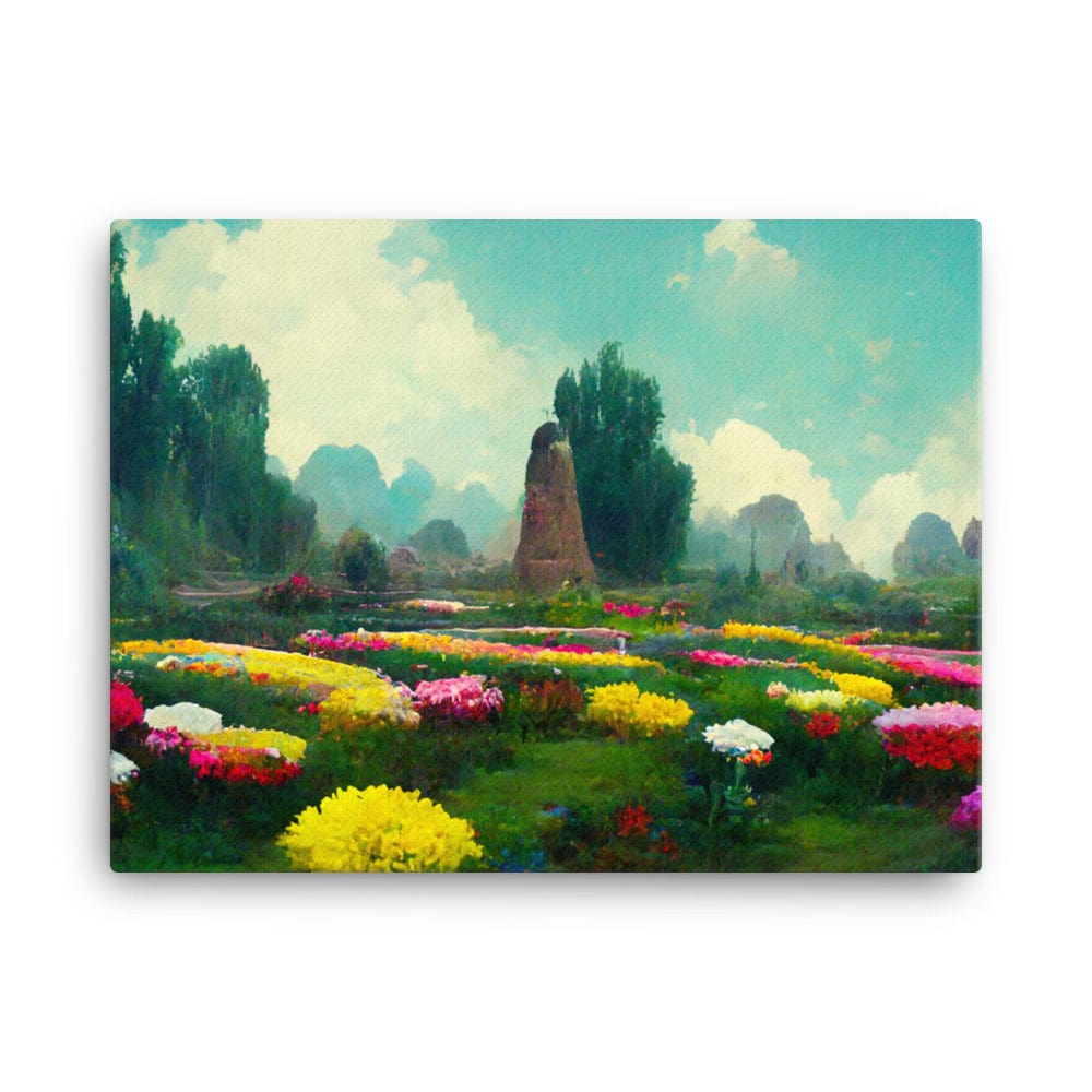 Flower Garden Canvas Galant Art