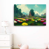 Flower Garden Canvas Galant Art