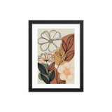 Flowers Hand Drawn Framed Galant Art