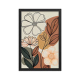 Flowers Hand Drawn Poster Galant Art