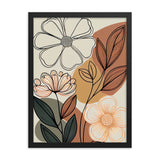 Flowers Hand Drawn Poster Galant Art