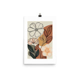 Flowers Hand Drawn Print Galant Art